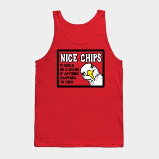 Chip Stealing Seagull Tank Top